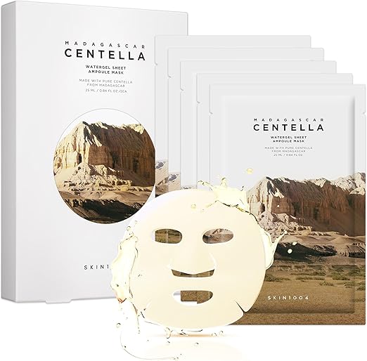 Skin1004 - Madagascar Centella Watergel Sheet Ampoule Masks