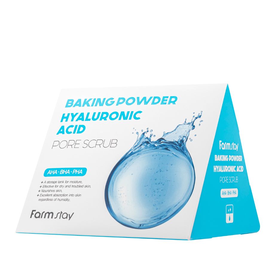 Farmstay - Baking Powder Hyaluronic Acid Pore Scrub