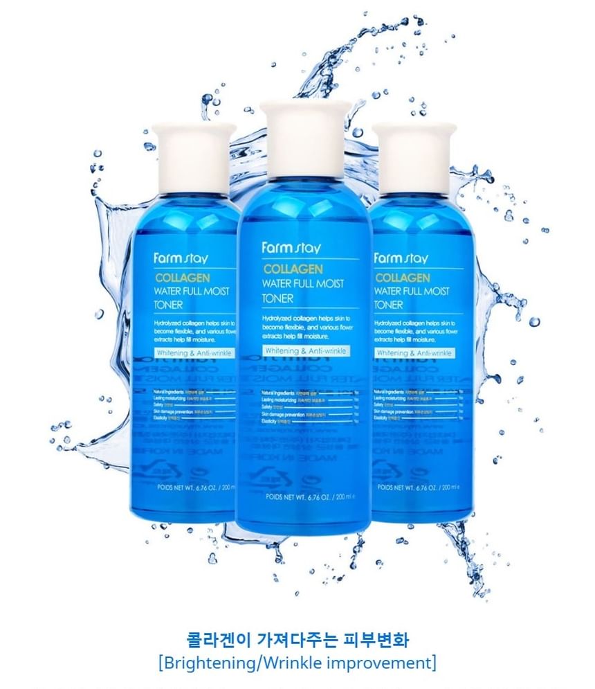 Farmstay - Collagen Water Full Moist Toner