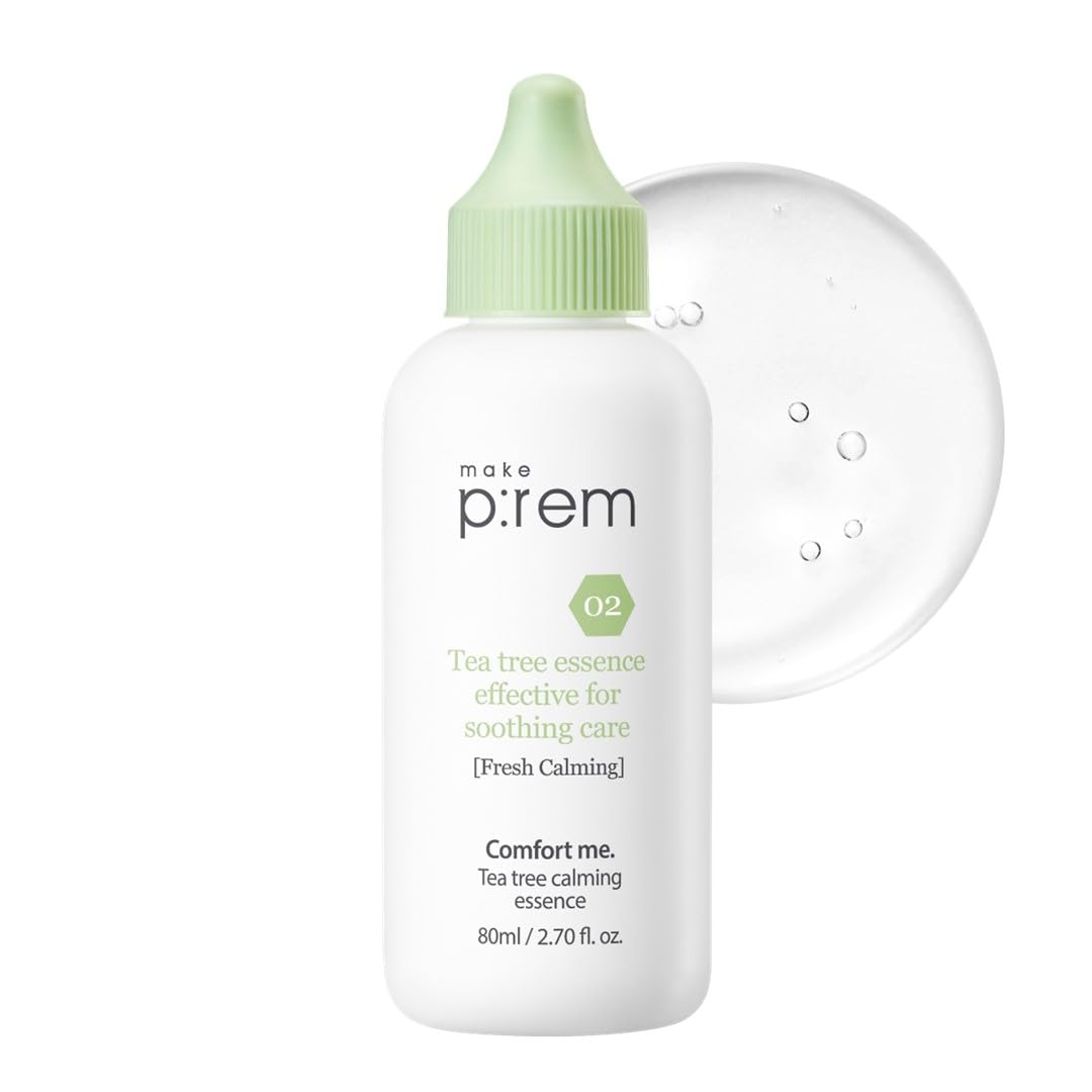 Make p:rem Comfort Me Tea Tree Calming Essence nga BASSKO për qetësim dhe balancim të lëkurës