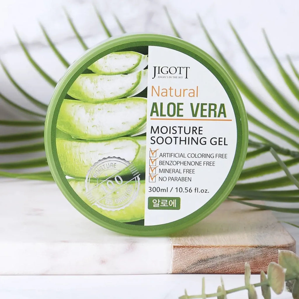 Jigott Natural Aloe Vera Moisture Soothing Gel 300ml