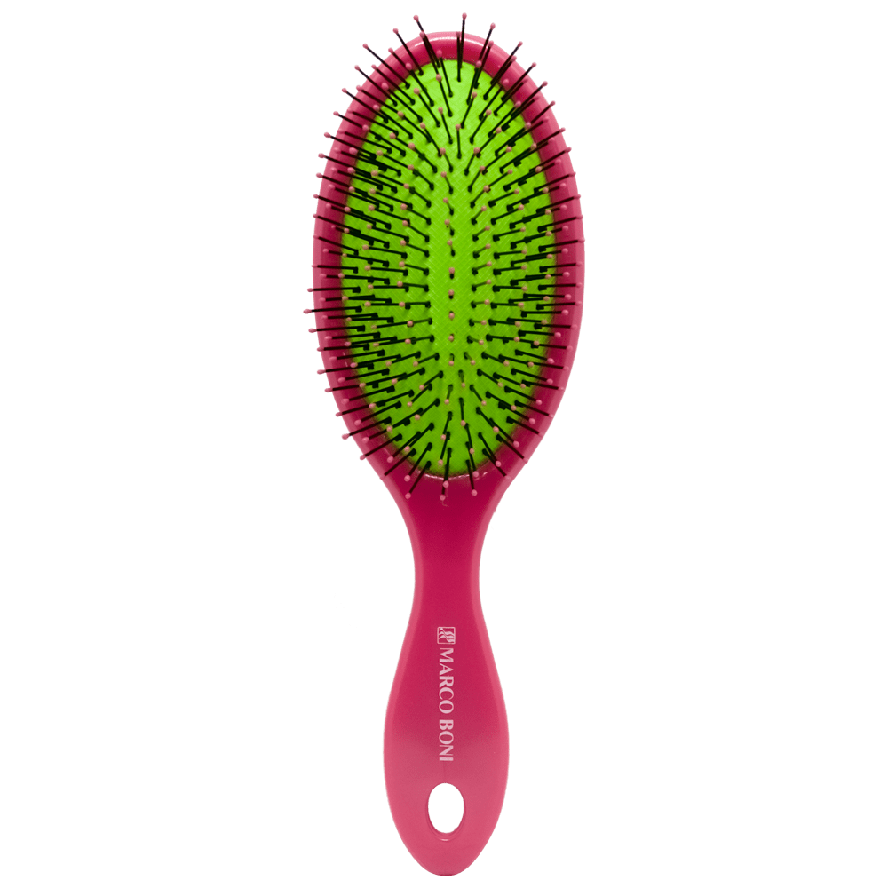 Lummy Oval Detangling Hair Brush with Flexible Bristles