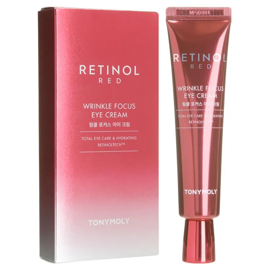 TONYMOLY - Red Retinol Wrinkle Focus Eye Cream (Krem Kundër Rrudhave)