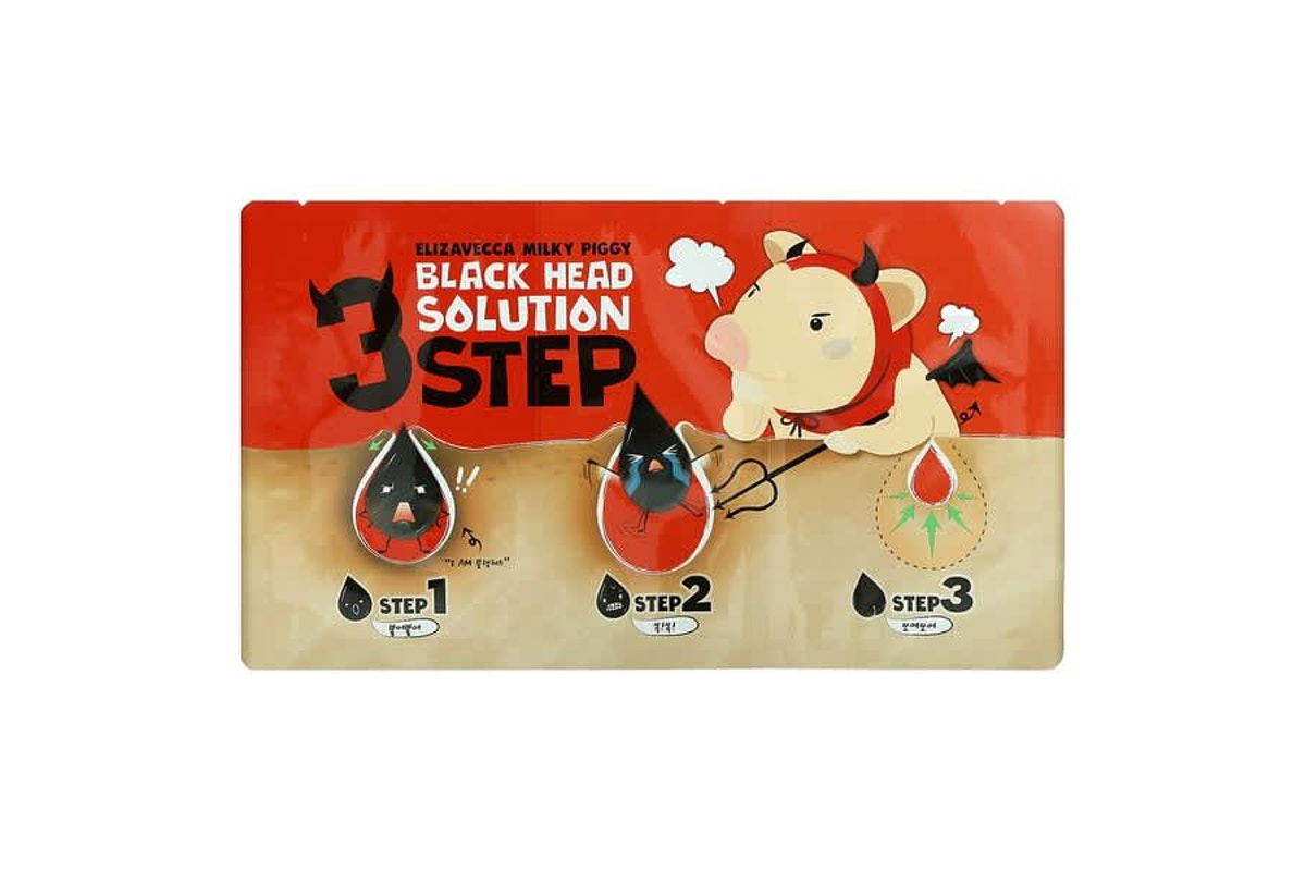 Set eliminimi të pikave të zeza në 3 hapa Elizavecca Milky Piggy