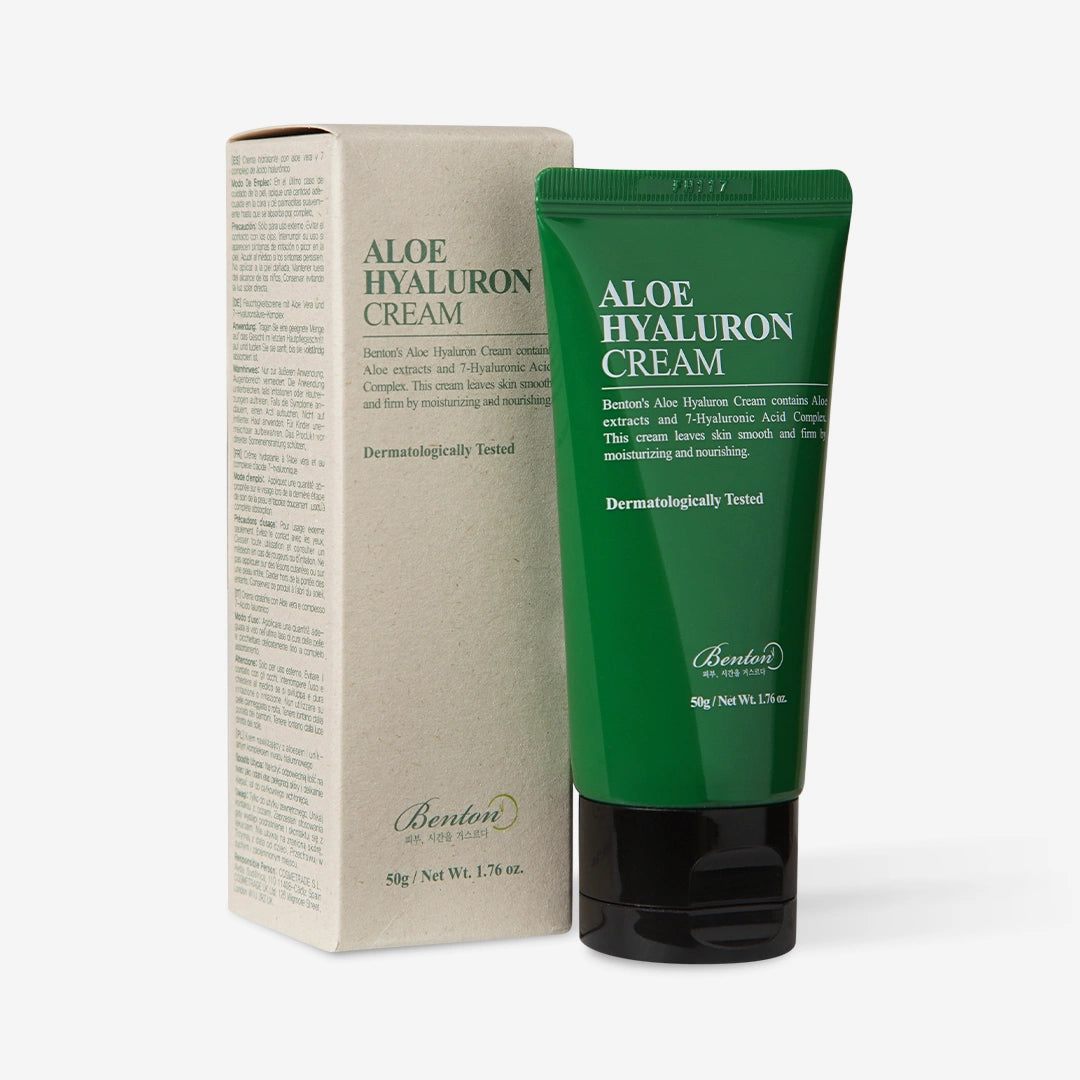 Benton - Aloe Hyaluron Cream (Krem me aloe & acid hialuronik)