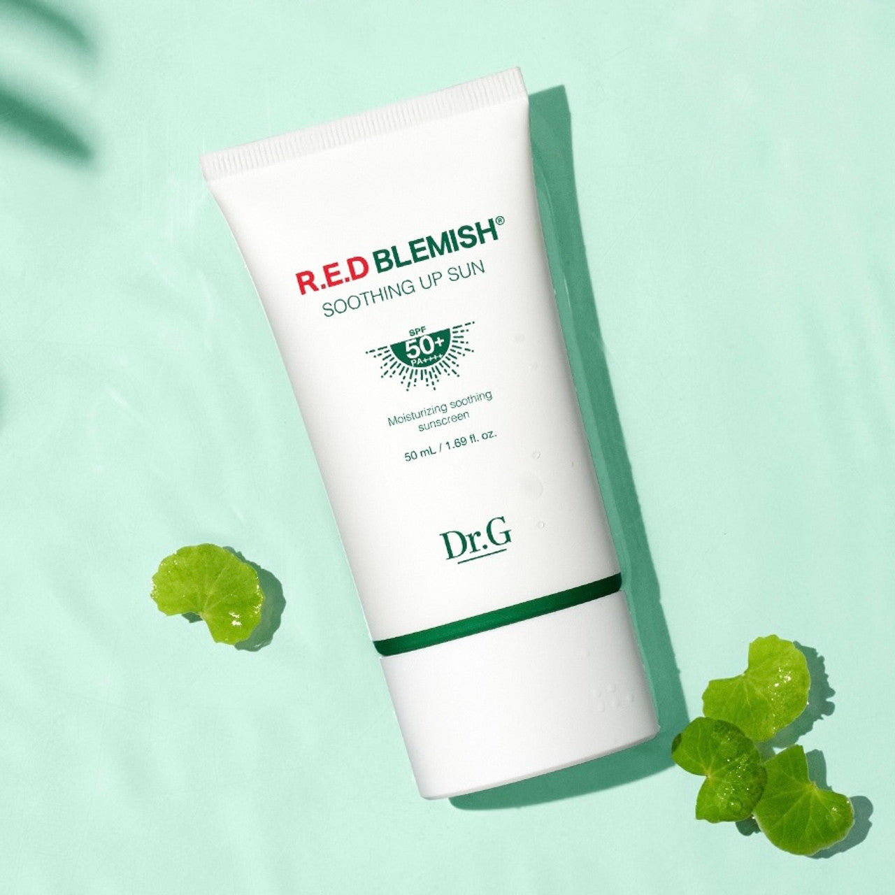 Dr. G R.E.D Blemish Soothing Up Sun SPF50+ PA++++ nga BASSKO për mbrojtje dhe qetësim të lëkurës