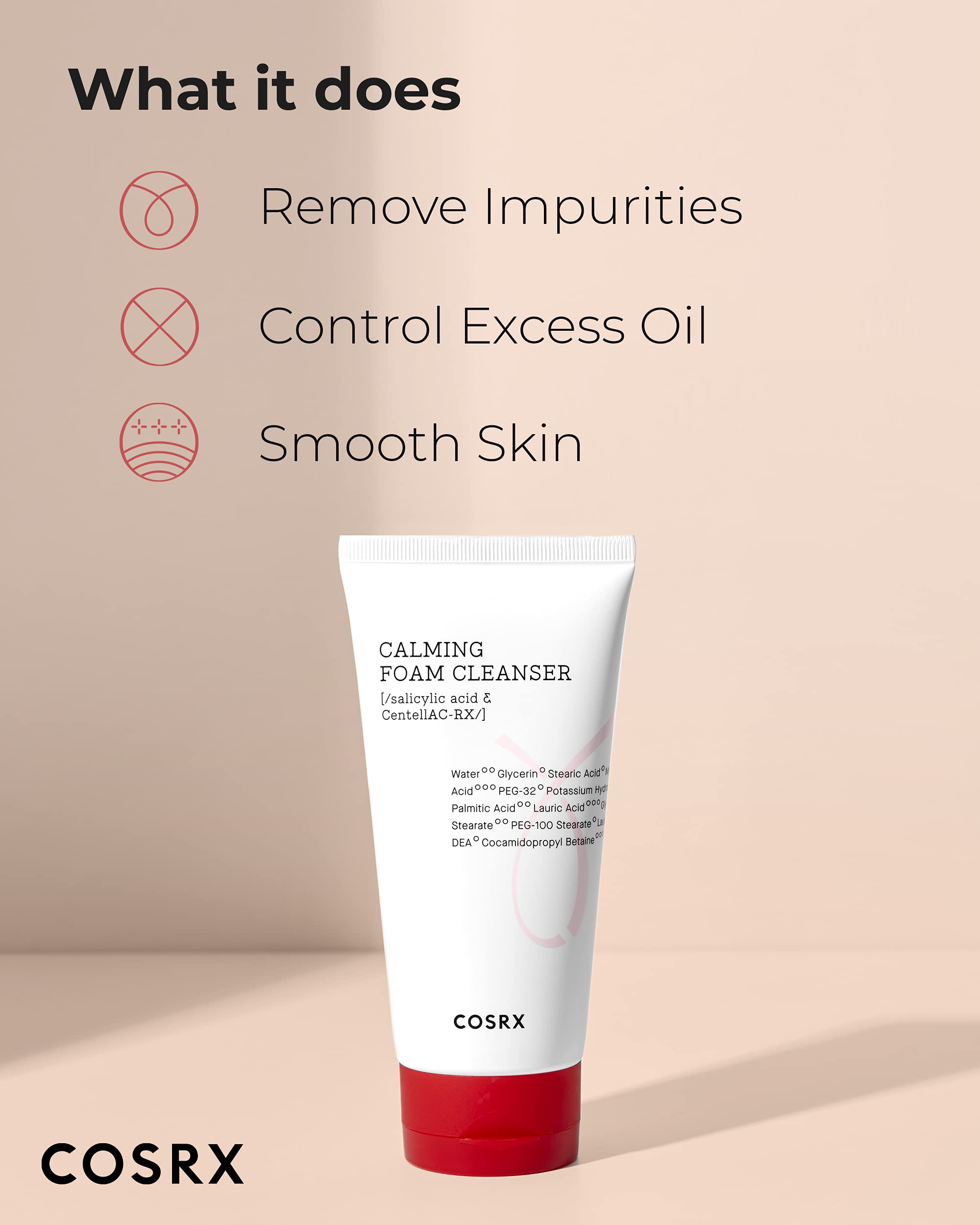 COSRX - AC Collection Calming Foam Cleanser 2.0