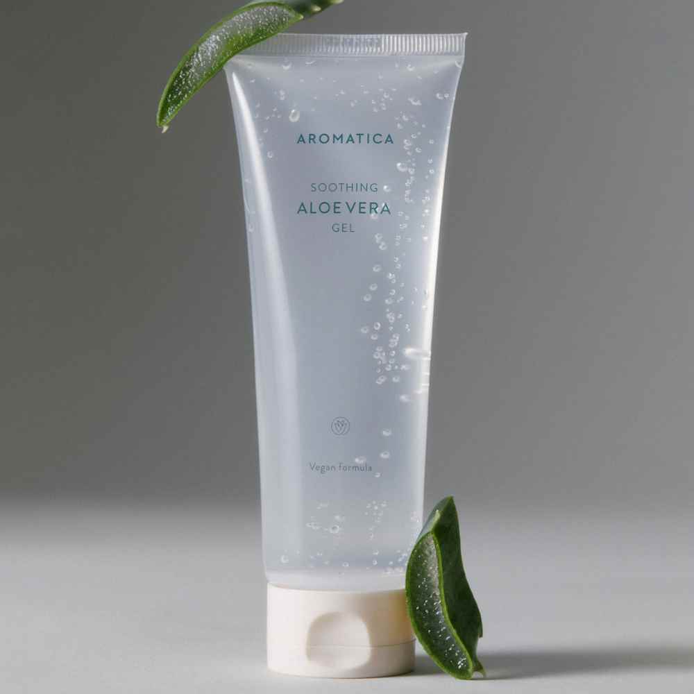 Xhel qetësues Aromatica Aloe Vera nga BASSKO – hidraton, freskon dhe rigjeneron lëkurën pas diellit.