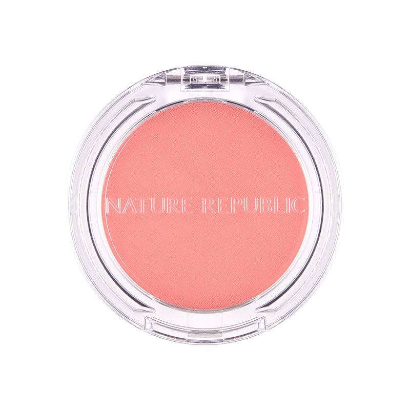 Nature Republic By Flower Blusher 03 Grapefruit Cotton Candy – blush pudër rozë natyrale nga Bassko.