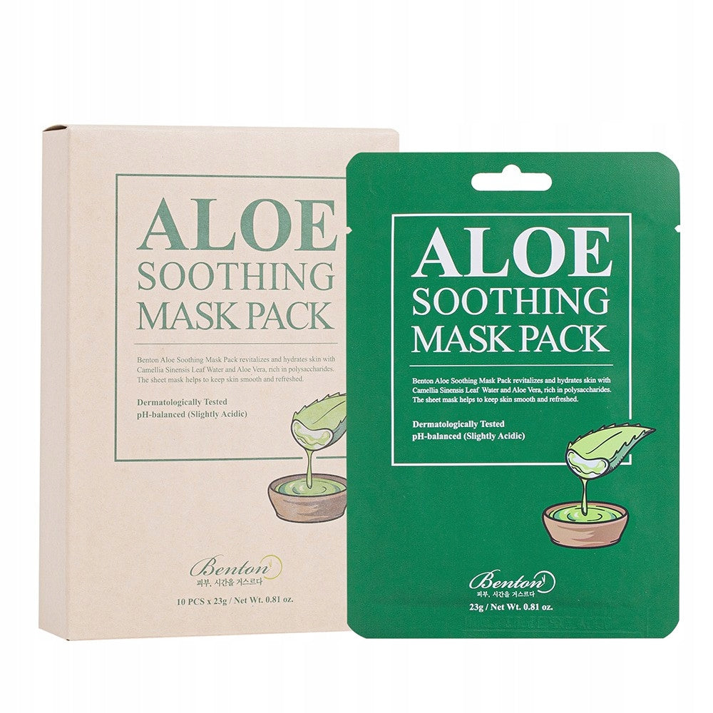 Benton - Maskë Qetësuese me Aloe Vera