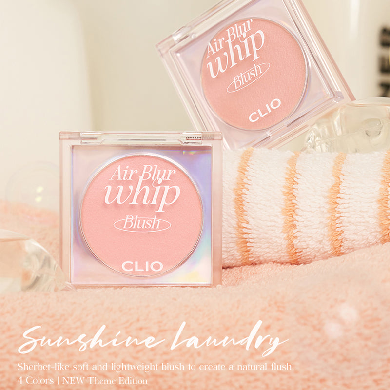 Blush CLIO Air Blur Whip në ngjyrën Wearing Beige nga BASSKO – ofron nuancë natyrale, aplikim të lehtë dhe përfundim të butë në faqe.