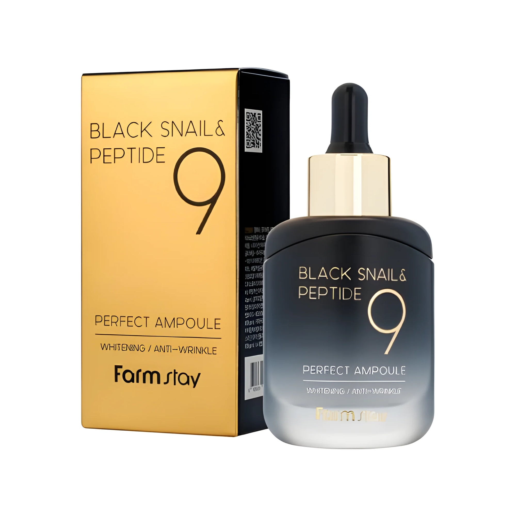 Farmstay - Black Snail & Peptide9 Perfect Ampoule