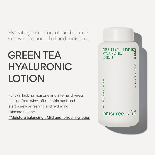 Innisfree Mist Hialuronik me Çaj Jeshil nga BASSKO për hidratim dhe rifreskim të menjëhershëm të lëkurës