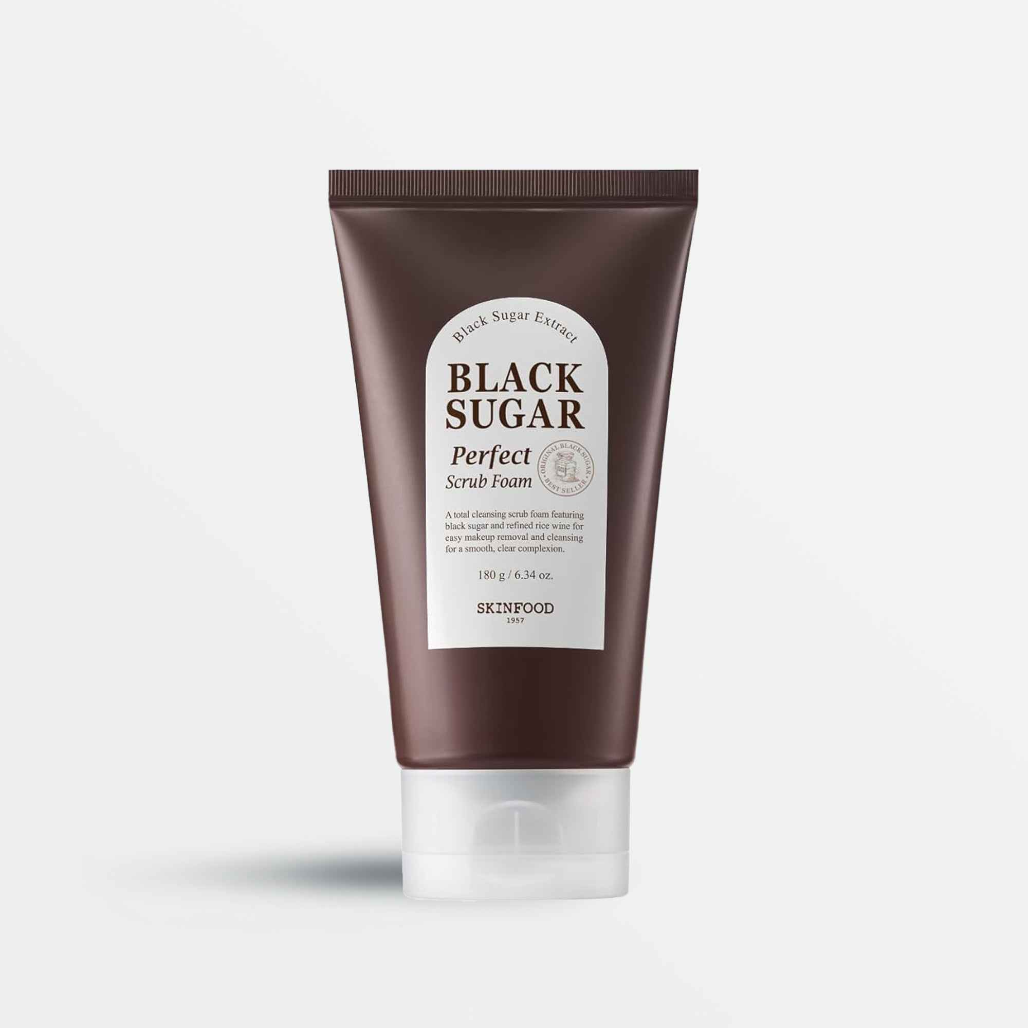 Skinfood - Black Sugar Perfect Scrub Foam (Pastrues Ekzfoliues)