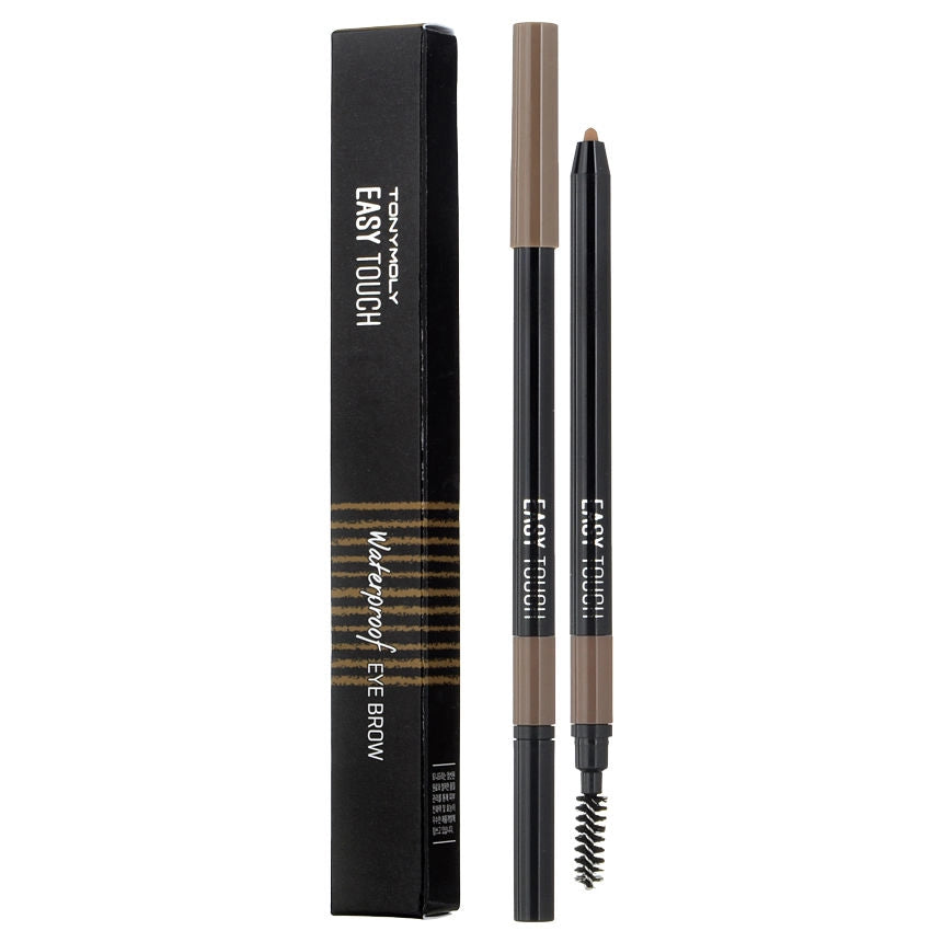 TONYMOLY East Touch Waterproof Eyebrow Pencil – laps vetullash rezistent ndaj ujit për formë dhe definim natyral nga Bassko.