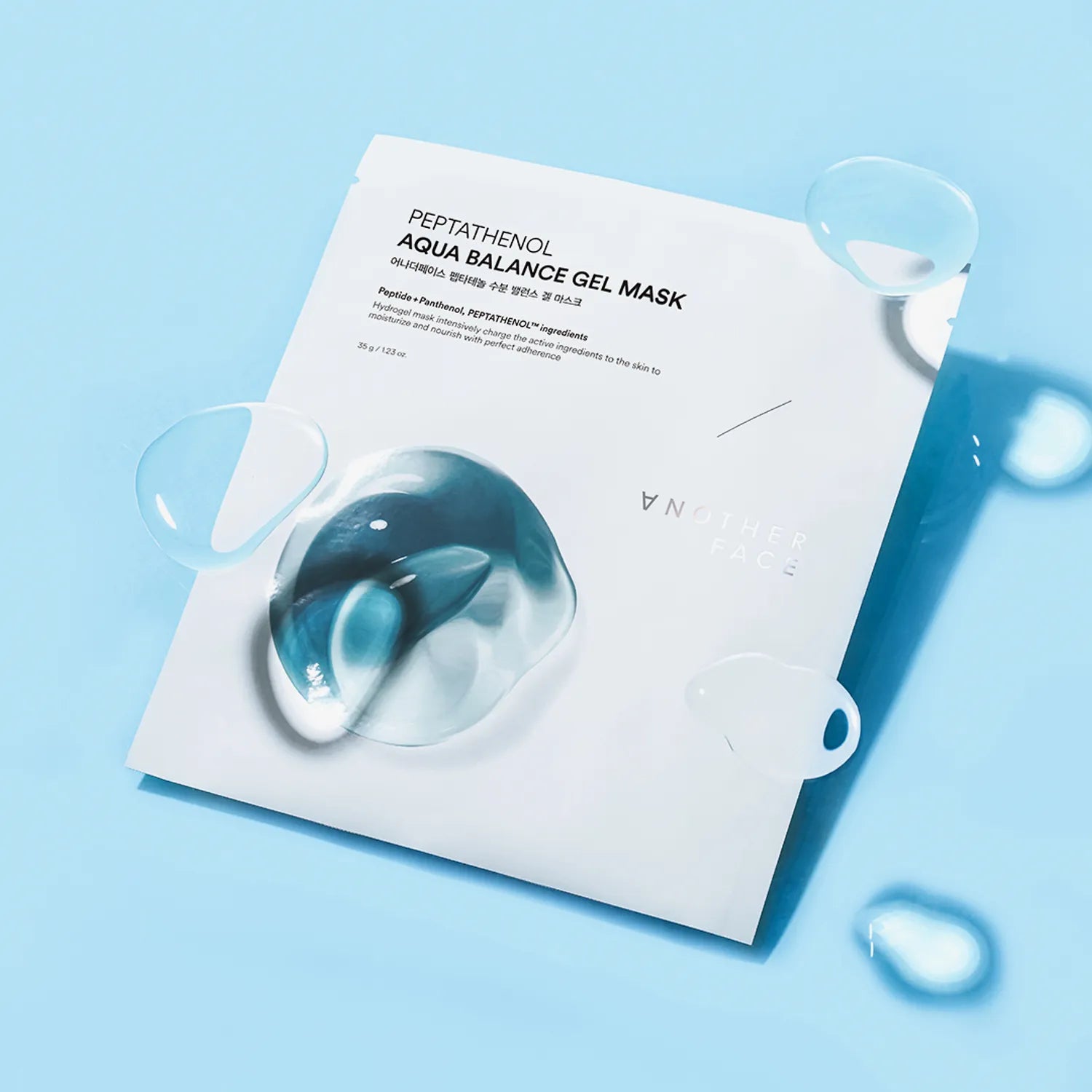 Set me 4 maska xhel hidratuese dhe qetësuese për lëkurë të freskët nga Bassko.