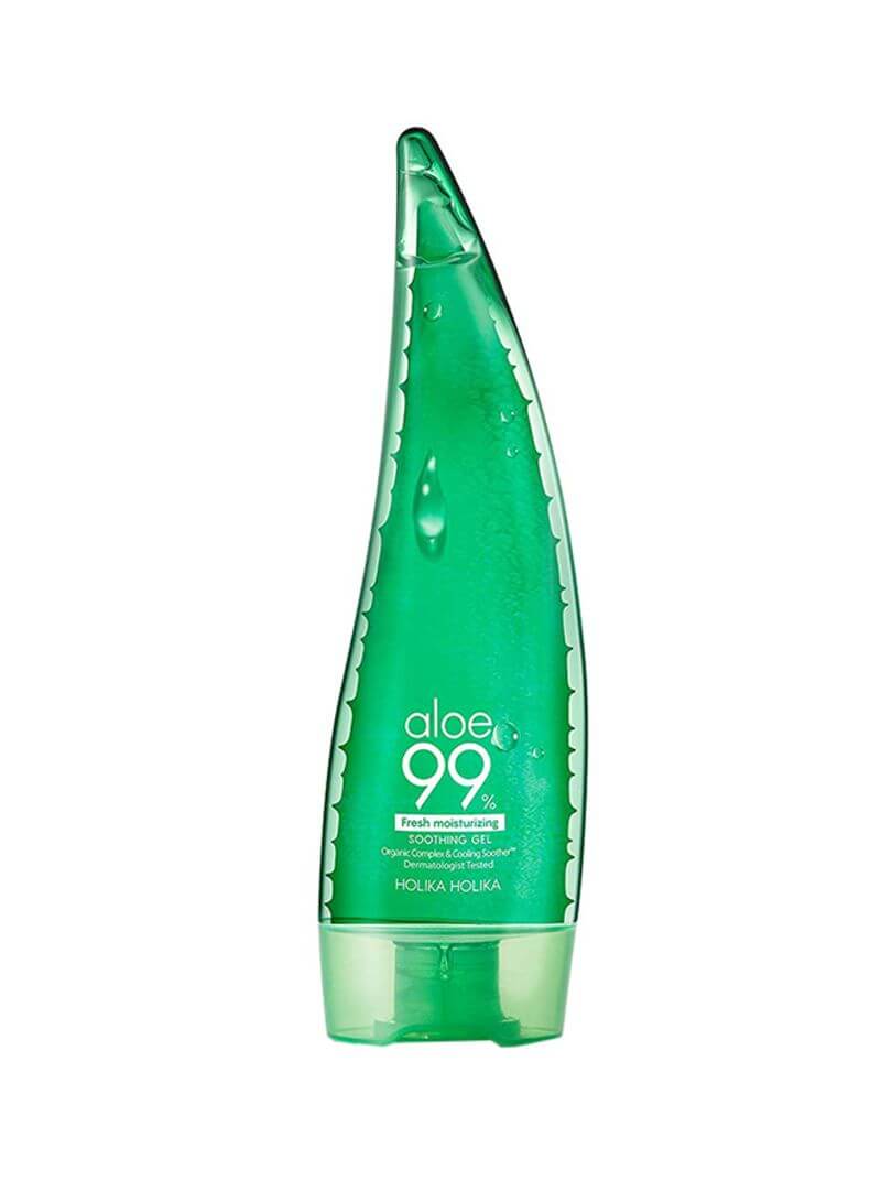 Holika Holika Aloe 99% Soothing Gel nga BASSKO për qetësim dhe hidratim natyral të lëkurës