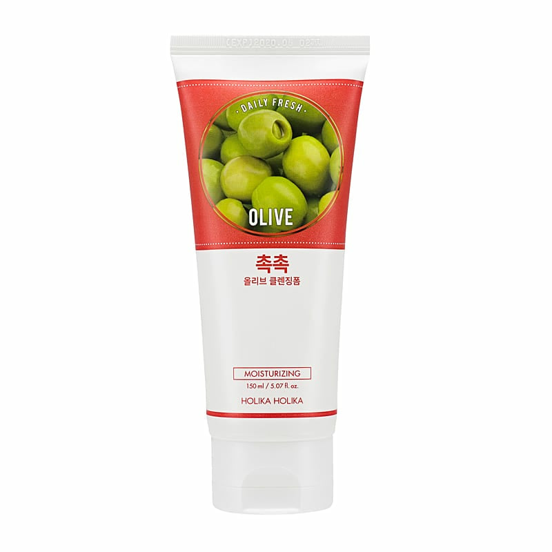 Holika Holika Daily Fresh Olive Cleansing Foam nga BASSKO për pastrim të butë dhe ushqim të lëkurës