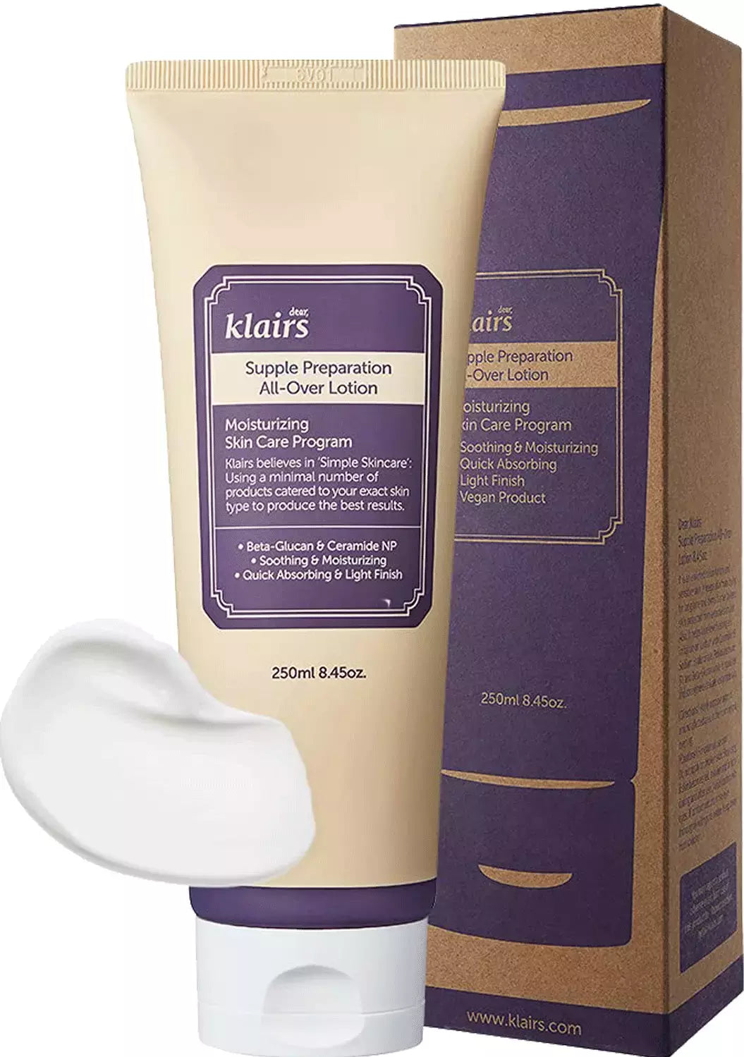 Dear, Klairs - Supple Preparation All-Over Lotion (Krem për Fytyrë & Trup)