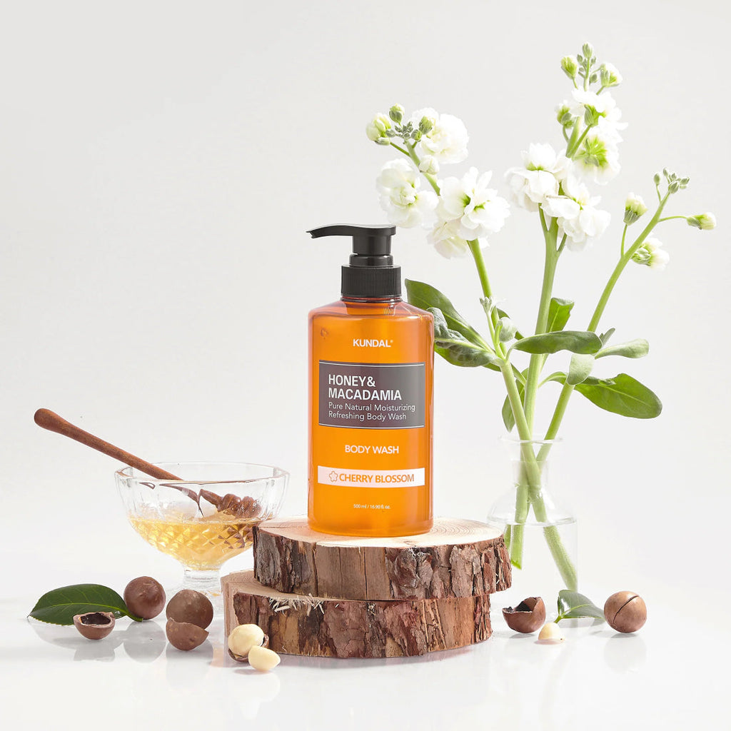 Xhel Dushi Ushqyes me Mjaltë & Vaj Macadamia për Lëkurë të Butë dhe të Hidratuar