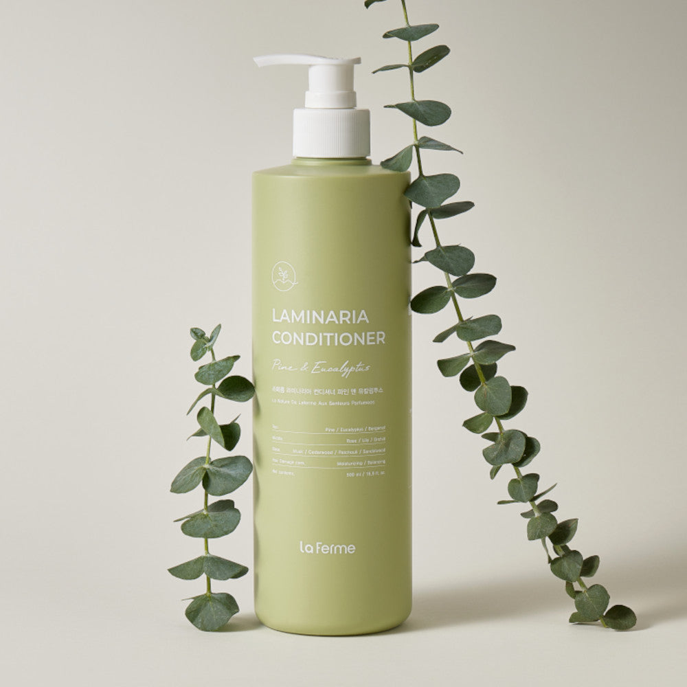 LaFerme Laminaria Conditioner 500ml (Pear & Freesia / White Musk / Pine & Eucalyptus) – kondicioner rigjenerues për flokë më të butë, më të lëmuar dhe me shkëlqim