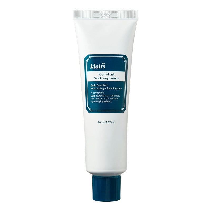 Dear, Klairs - Rich Moist Soothing Cream (Krem Qetësues & Hidratues)
